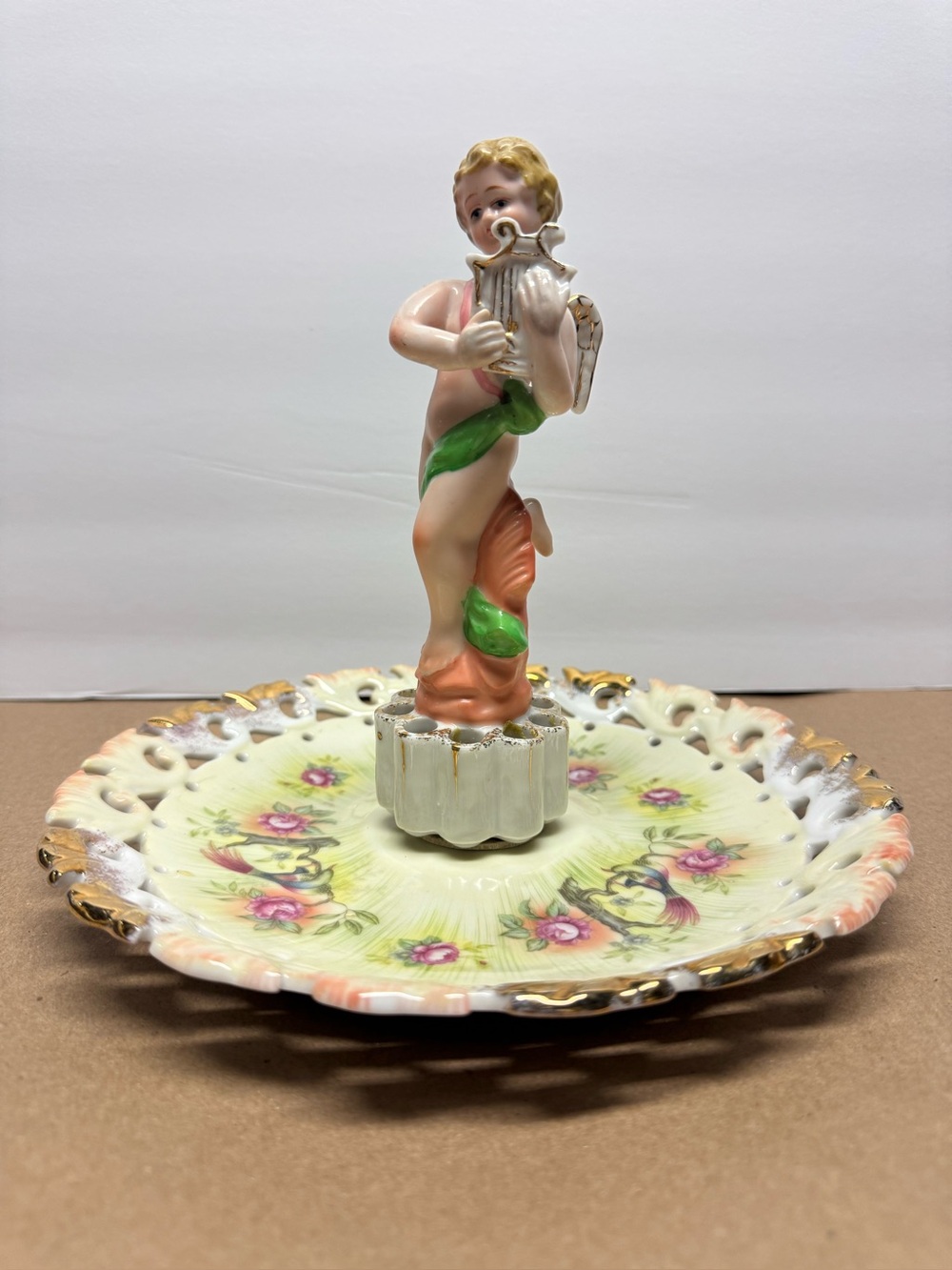 Ardalt Linwile Cherub with Harp Plate